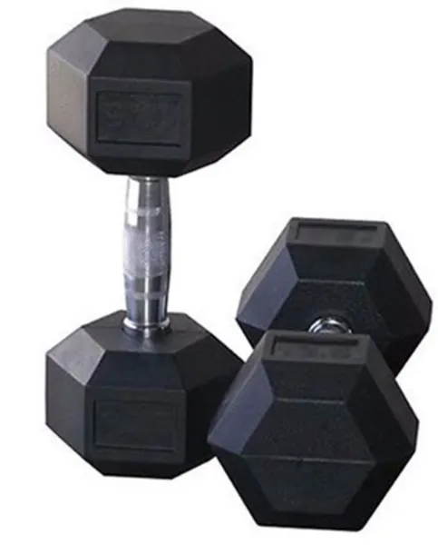 SuperStrength Hex Dumbbell Set