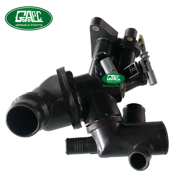 Germax LR073694 LR105975 JDE40346 G4D38575BC G4D3-8575-BC Thermostat Land Rover Range Rover Eovque 2012- Discovery Sport 2015- Jaguar E-PACE 2017- GL2865 GJ0808