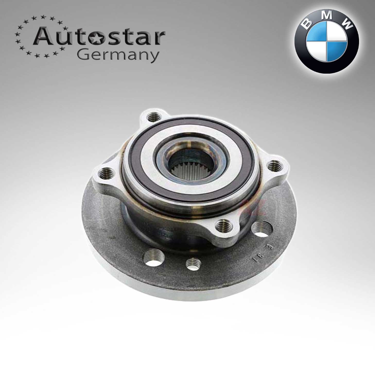Autostar Germany FRONT WHEEL BEARING 31216776671 For BMW 31226776162
