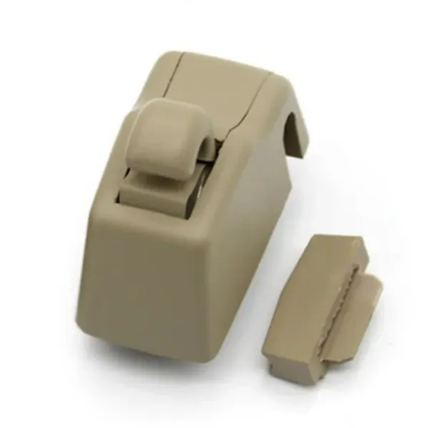 Sun Shade Visor Fixing Buckle Retainer Sun Visor Clip Hook Bracket 95873155100az2-1 Dark Beige CC-7824 Compatible With Audi Q7 06-14 Volkswagen Vw Touareg 2011-2018 Porsche Cayenne 11-18