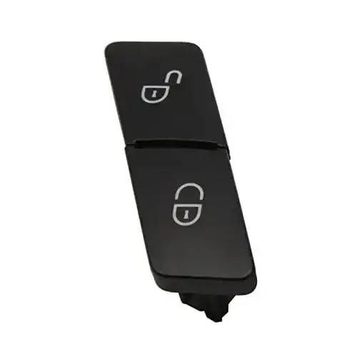 Door Lock Unlock Button Black Left CC-822 Compatible With Mercedes A Class B Class W246 C Class W204 E Class W212 G Class W463 Gle Gls Gl Ml W166 Gla W156 Cla W117