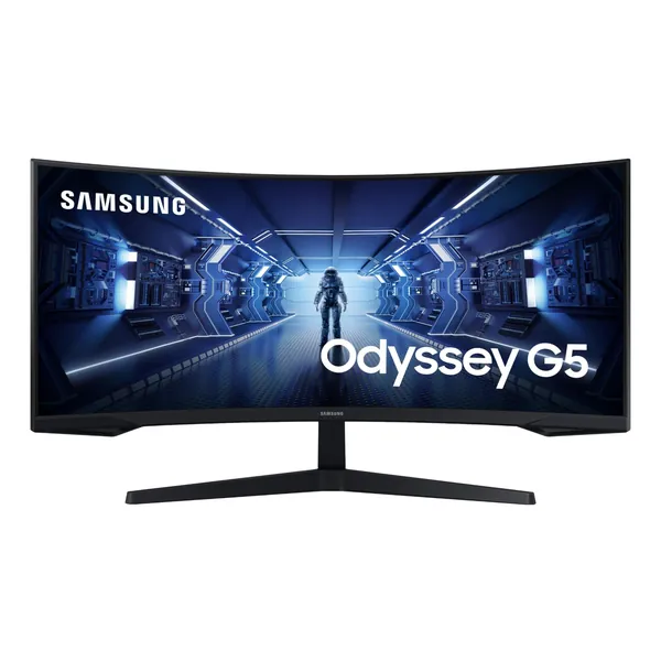 Samsung Odyssey G55T 34" UHD 165Hz Curved Gaming Monitor