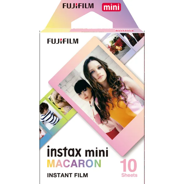 FUJIFILM INSTAX MINI Instant Film (Macaron, 10 Exposures)