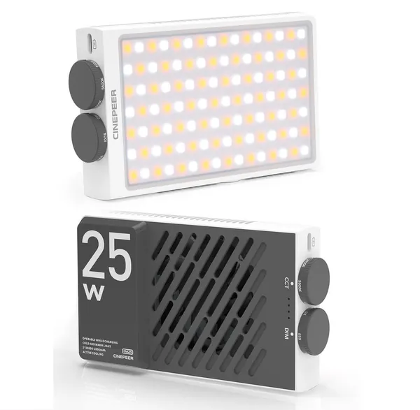 Zhiyun Cinepeer CM25 25W LED Video Fill Light for Pictures Video Recording