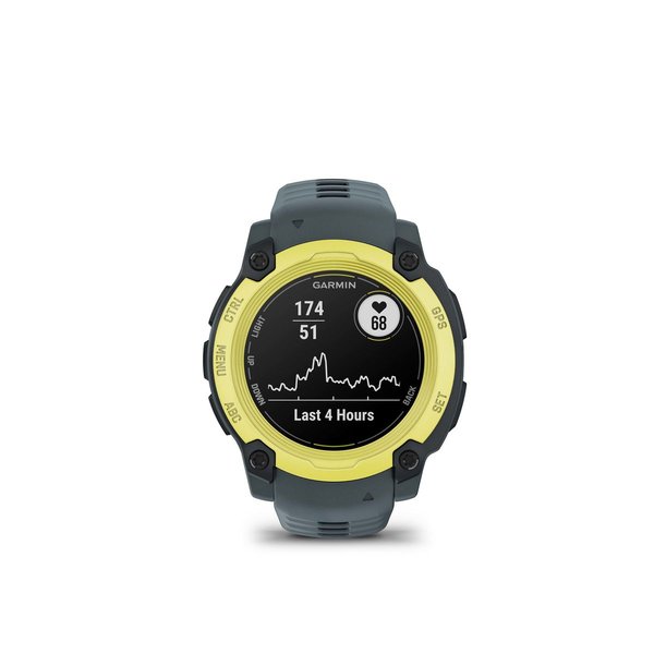Garmin Instinct E, 40 mm, Electric Lime Bezel w/ Twilight Band