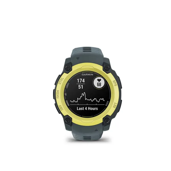 Garmin Instinct E, 40 mm, Electric Lime Bezel w/ Twilight Band