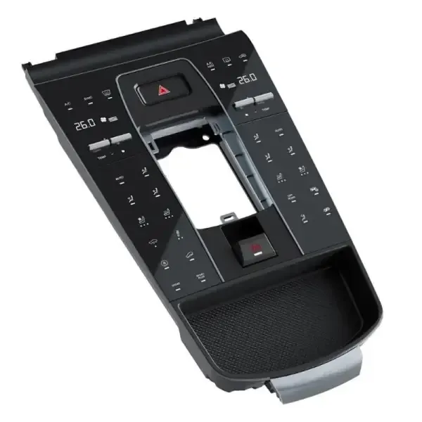 Digital Lcd 24 Full Touch Console Front Ac Panel Full Touch 2024 Style To 959 Multimedia Player Control Black CC-5153 Compatible With Porsche Macan 2014-2021