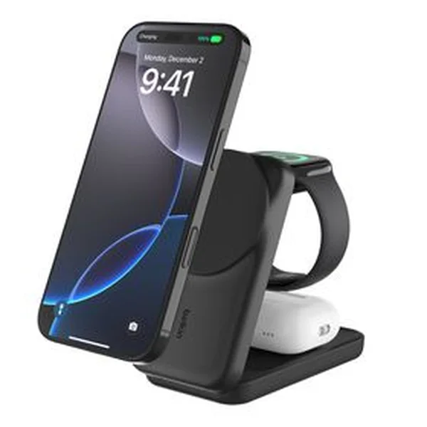 Belkin UltraCharge 3-in-1 Foldable Magnetic Charger with Qi2 25W