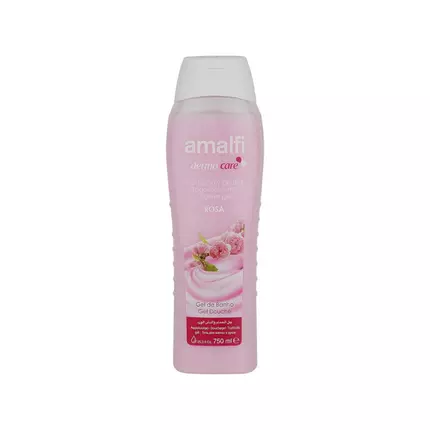 Amalfi Bath & Shower Gel Gentle Rose with Fragrance of French Gentle Roses 750ml 3353