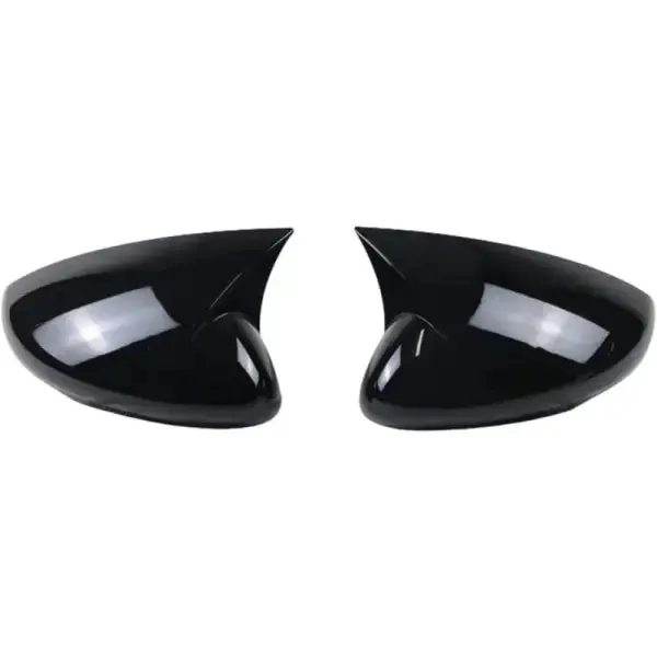 Side Mirror Cover Glossy Black Mustang M Mirror Cover 21 Glossy Black Aerodynamic USA CC-2037 Compatible With Ford Mustang Mach E 2021-2023