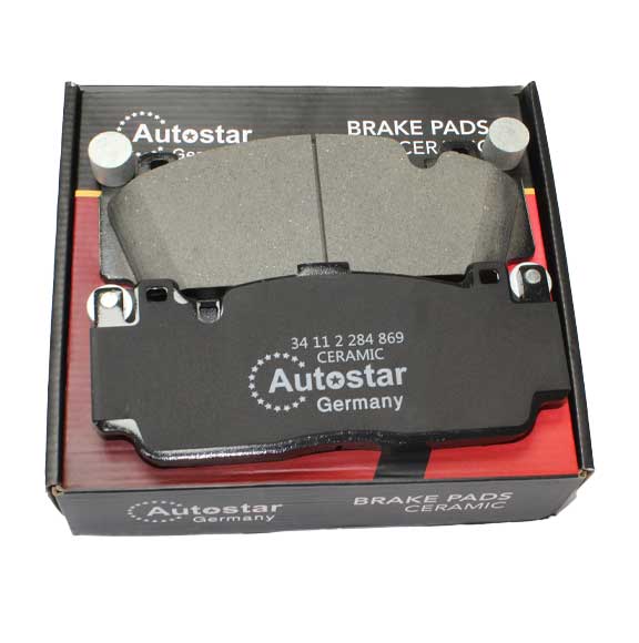 Autostar Germany FRONT BRAKE PAD SET Ceramic For BMW 34112284869