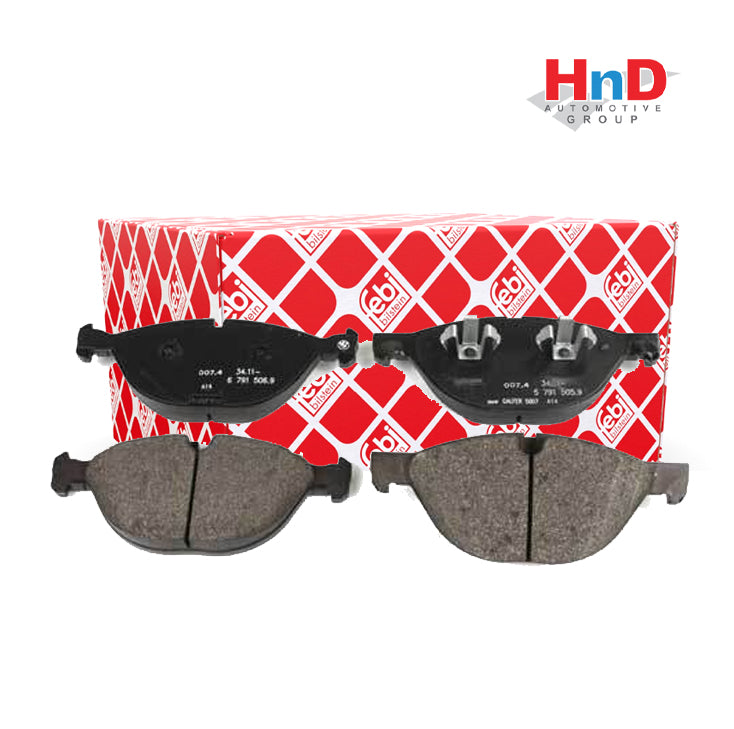 FEBI BILSTEIN (FEB # 16730) BRAKE PAD Front Axle For BMW X6 (E71, E72) X5 (F15, F85) X6 (F16, F86) 34116791514