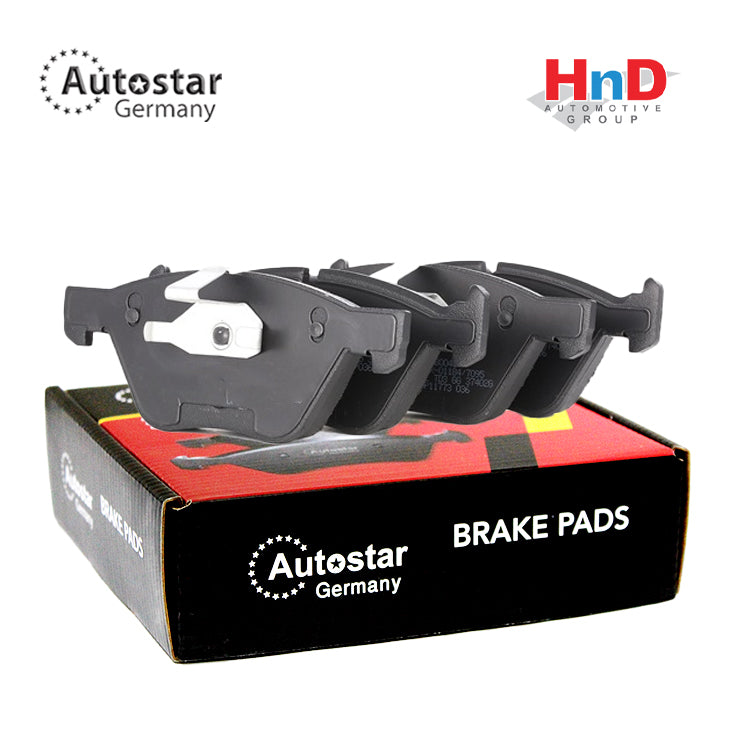 Autostar Germany Brake pad set CR Front Axle, BMW 1 Hatchback (E87) 34116797859