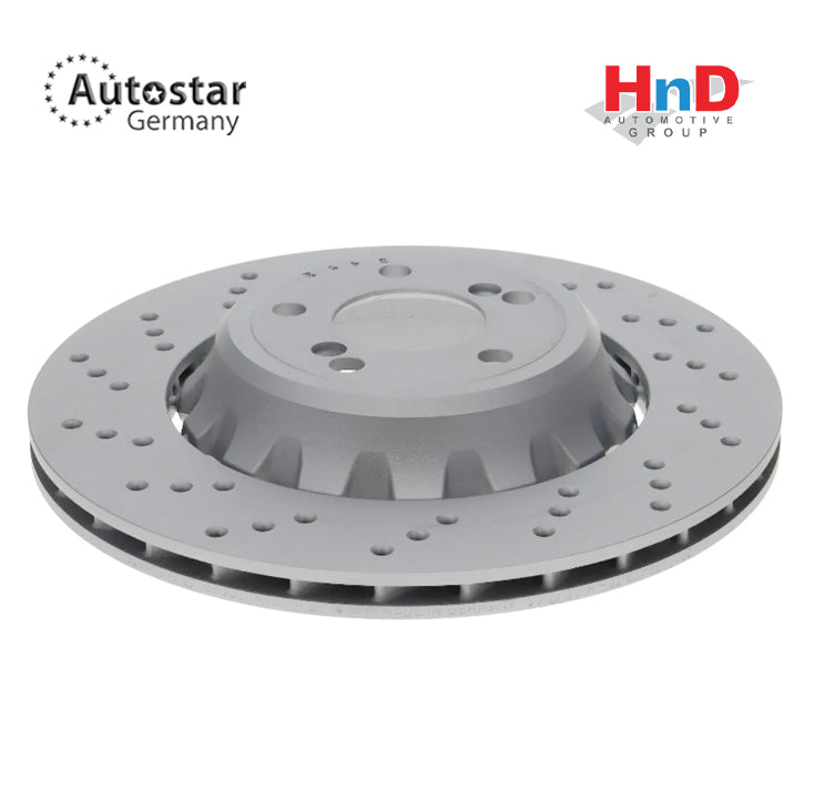 Autostar Germany Brake disc Rear Axle Left, BMW 3 Saloon F30, F80 34212284811
