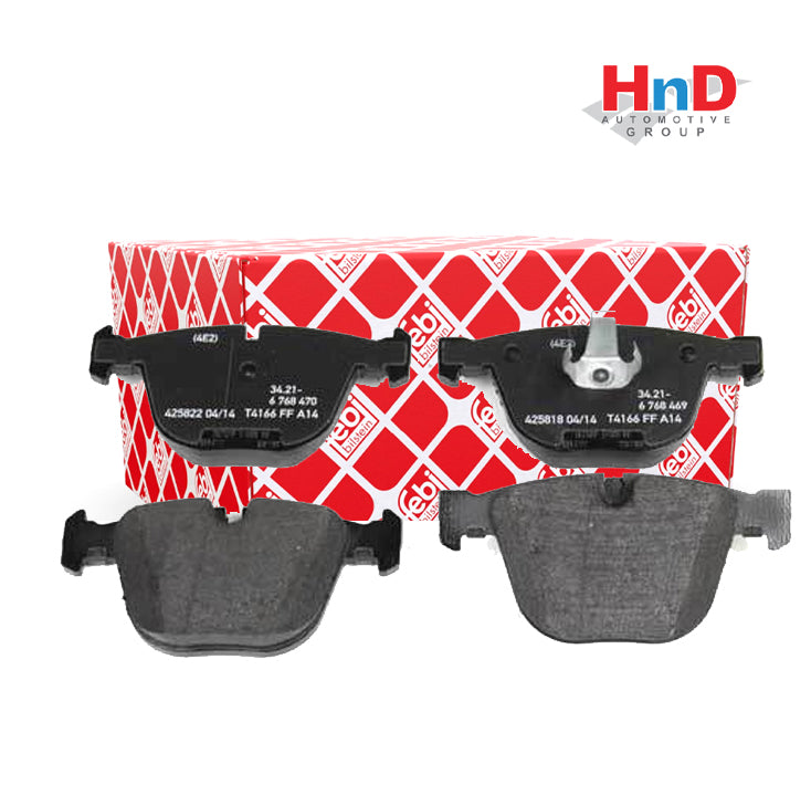 FEBI BILSTEIN (FEB # 16467) BRAKE PAD REAR AXLE For BMW 7 (E65, E66, E67) X6 (E71, E72) X5 (F15, F85) Phantom 34216768471