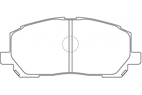 Toyota Kluger Front Brake Pads
