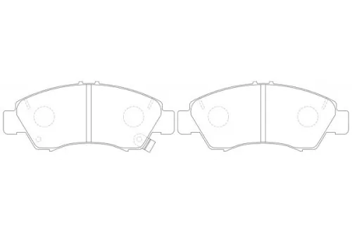 Honda Fit/Fit Aria/Civic Front Brake Pads PN8265