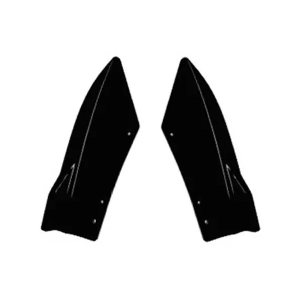 Rear Bumper Lip Diffuser Splitter Skirts Winglet Apron Spoiler Zst-624 Carbon Fiber Look CC-7169 Compatible With BMW X3 G01 M Sport 2018-2021