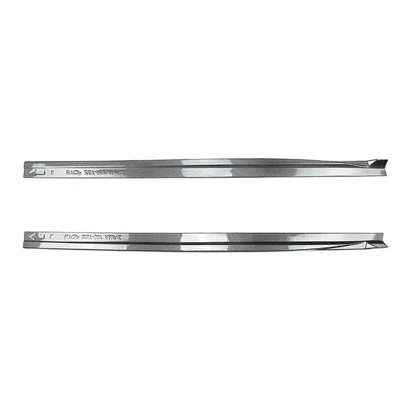 Amg Side Skirts Splitter Running Board Zst-568 Carbon Fiber Look CC-7189 Compatible With Mercedes Benz A Class W177 2018+ Hatchback