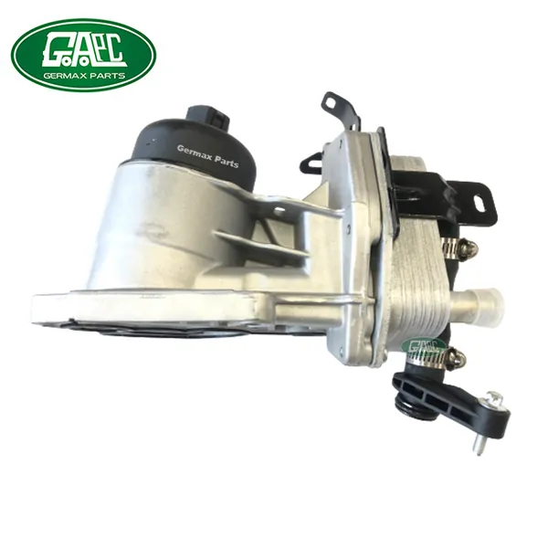 Germax Oil Cooler Assembly LR006653 9682632980 Land Rover Discovery Sport 2014-2018 Freelander 2 2006-2014 Range Rover Evoque 2011-2018 Diesel GL1201