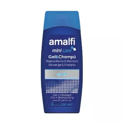 Amalfi Mini Care Shampoo + Shower Gel Sport 200ml 6247