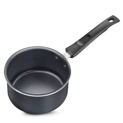 Judge Non-Stick Sauce Pan for Everyday Use - 16cm - 1.6L, Low Oil Cooking, Easy to Clean, with Cool Touch Handle 37289