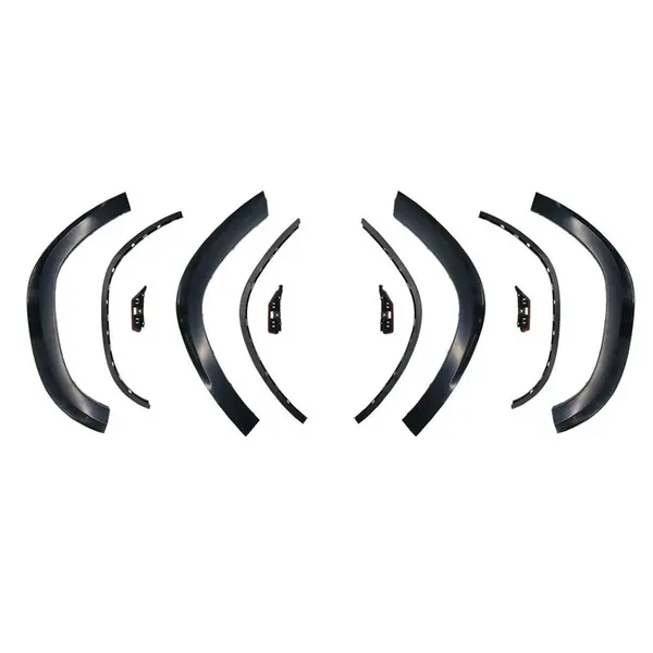 Side Wheel Arch Eyebrow Cover Abs Slim Fender Flare Gc X166-006 X166-007 CC-9629 Compatible With Mercedes Benz Gls W166 X166 2016-2019