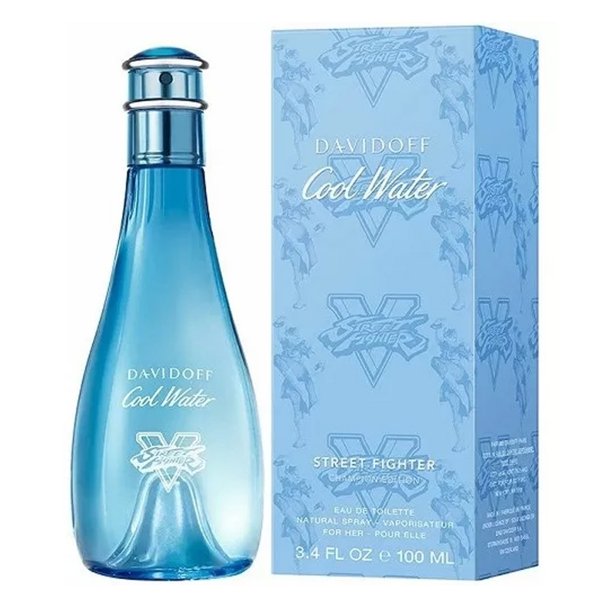 Davidoff Cool Water EDT Street Fighter Champion Edition For Women 100ml