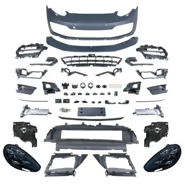 Upgrade Facelift Bumper Bodykit Conver To 971 2017-2020 Gts Front CC-5594 Compatible With Porsche Panamera 970.1 2010-2013