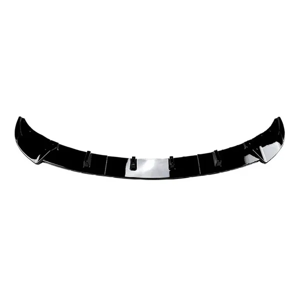 Standard Front Bumper Lip Splitter Skirts Glossy Black Zst-771 Gb CC-6054-6 Compatible With BMW 5 Series F10 2010-2017
