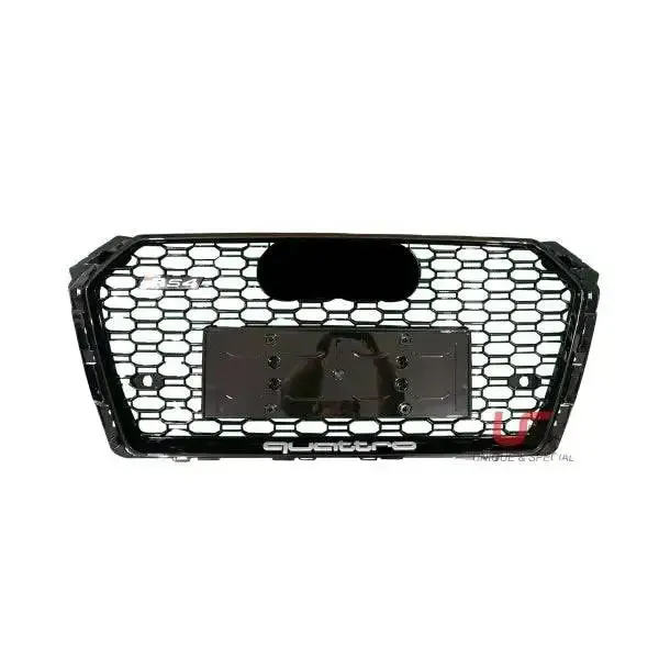 Honeycomb Abs Plastic Black Mesh Grilles Compatible With Audi A4 B9 RS4 2017 2018 2019 2020