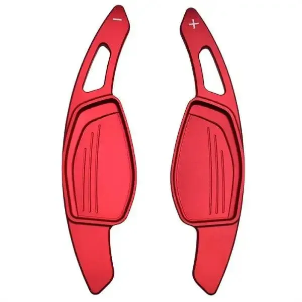 Paddle Shifter Btbp-031 Red CC-2140 Compatible With Audi Rs3 2017-2019 Rs4 2019-2020 Rs5 2017-2020 Rs6 2019-2020 Rs7 2020 R8 2019-2021 Tt Rs 2017-2021