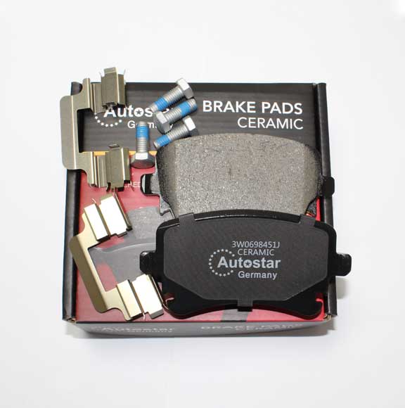 Autostar Germany REAR BRAKE PADS CERAMIC For BENTLEY 3W0698451J