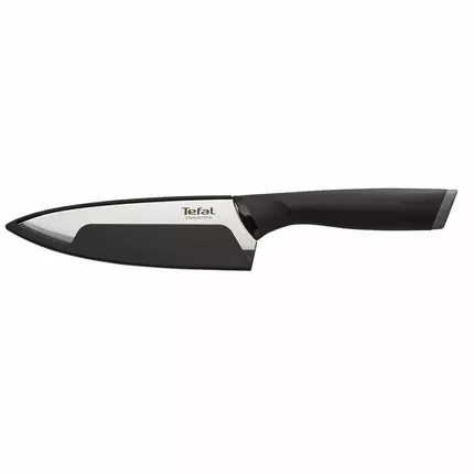 Tefal Comfort Chef Knife 20cm Ideal For Slicing & Chopping All Types of Food High Performance Stainless Steel K2213204