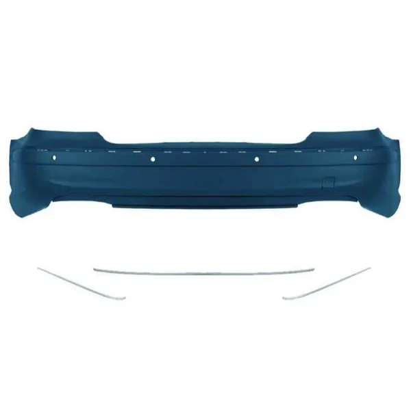Rear Bumper Upgrade Convert To Amg C63 Bumper Bodykit W211-002 Gc CC-9479 Compatible With Mercedes Benz E Class W211 2007-2009