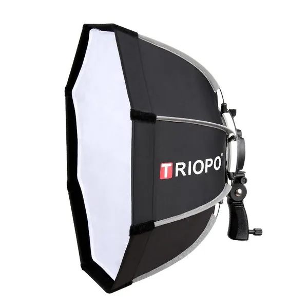 TRIOPO KS90 Octa Softbox for Portable Flash (90cm) with Handle