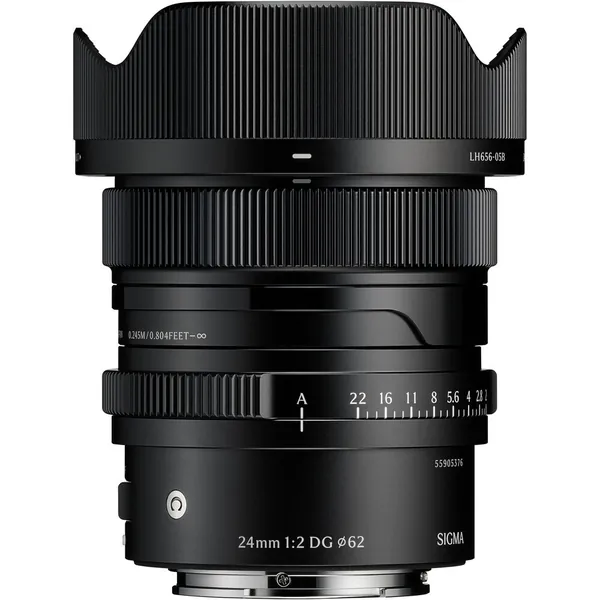 Sigma 24mm f/2 DG Contemporary Lens (Sony E, Black)