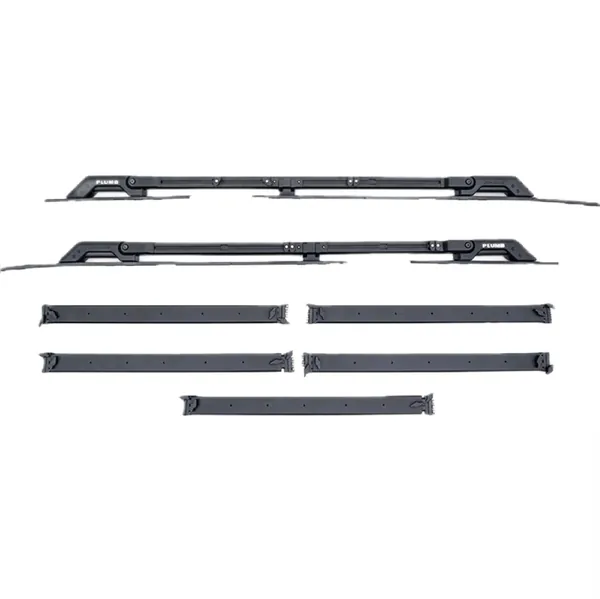 Adjustable Slimline Roof Rail Rack Plumb-006 CC-8506 Compatible With Range Land Rover Defender 2020-2025 110 Plumb M-one