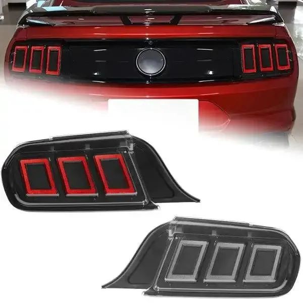Dynamic Signal Tail Lamp LED Tail Light DRL Brake Reverse Compatible With Ford Mustang 2015-2022