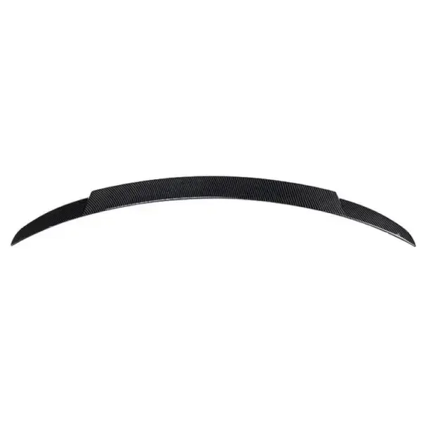Rear Ducktail Trunk Wing Spoiler Brabus Style Zst-064 Carbon Fiber Look CC-3739 Compatible With Mercedes Benz A Class W177 2018+ Sedan