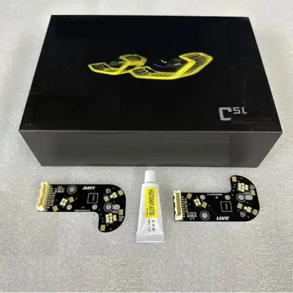 Led Style Headlight Drl Daytime Running Light Angel Eye Led Module Yellow Color Csl Style Ao-csl-019 Europe CC-5089 Compatible With Bmw Z4 G29 2019-2023