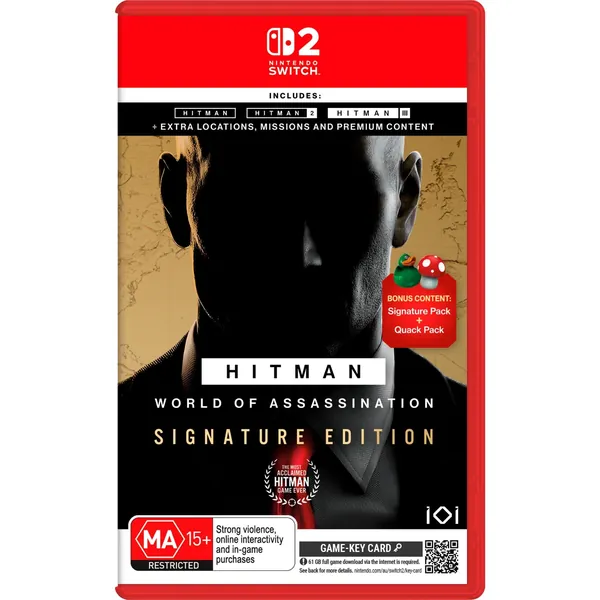 HITMAN World of Assassination - Signature Edition Nintendo Switch 2 Game