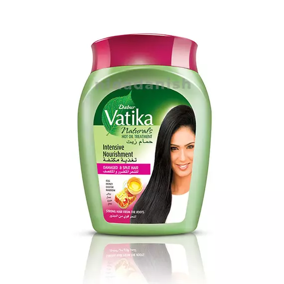 Vatika Hot Oil Treatment Intensive Nourishment, Deep Hydration, and Transformation for Dry, Damaged, and Thick Hair, Enriching Care for Vibrant Hair, Infused with Honey & Egg Goodness 1KG (Pack of 3)