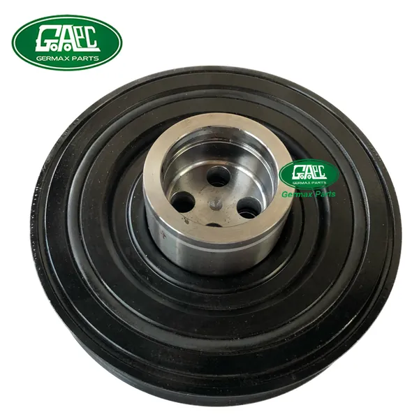 Germax Crankshaft Pulley AJ200 2.0L Diesel LR115702 K4D36316AE K4D3-6316-AE GL3120 Land Rover Range Rover Vogue 2013- Range Rover Sport 2014- Range Rover Velar 2017- Discovery Sport 2015- New Range Ro