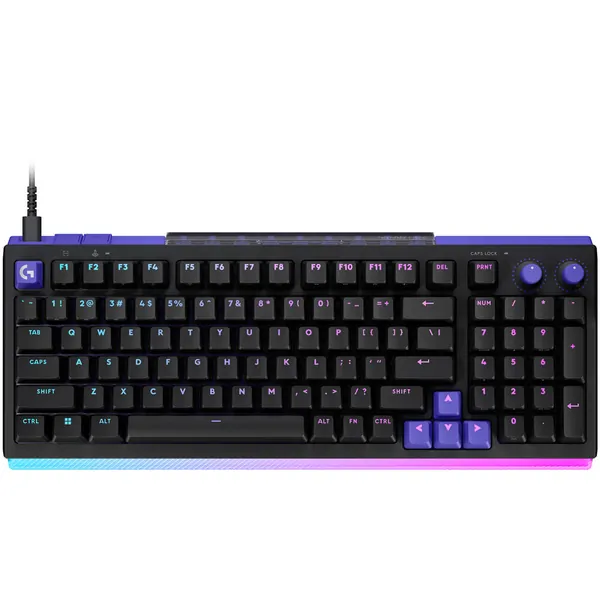 Logitech G512 X 98 Dual Swap Mechanical Keyboard (Linear Switches, Black)
