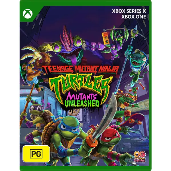 Teenage Mutant Ninja Turtles: Mutants Unleashed Xbox Series X Game