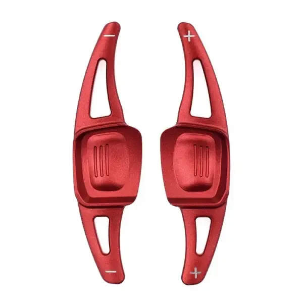 Steering Wheel Shift Paddles Shifter Red Sk-btbp-044 CC-3498 Compatible With Volkswagen Polo Vento Cc Golf 8 Gti Mk8 C-trek 2014-2023 Passat Tiguan Touron 2017-2020 Altlas 2018-2020