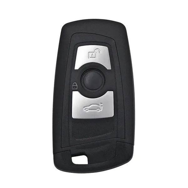 Upgrade Key Cover Case To New Style Car Key Cover Shell With Blade 3 Button Black Bm-ks- 33black CC-9433 Compatible With BMW 1 2 3 4 5 6 7 X1 X3 X4 X5 X6 X7 Z4 Series