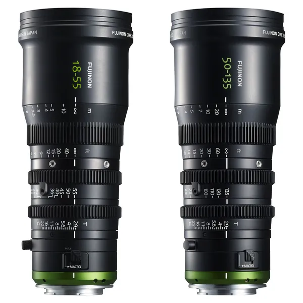 Fujinon MK18-55 & MK50-135 T2.9 Cine-Style Lens Kit (E-Mount)