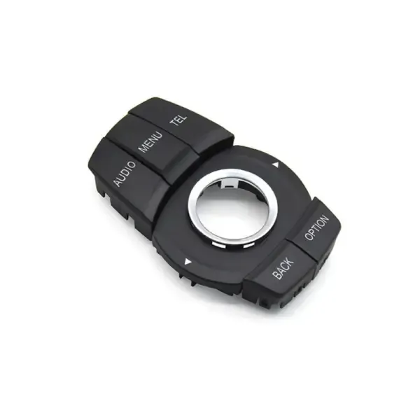 Cic Multimedia Idrive Menu Switch Button Black CC-3526 Compatible With Bmw 1 Series F20 12-18 2 Series F22 09-17 3 Series F30 F34 12-19 4 Series F32 2011-2020 X1 F48 2016-2018 I3 I01 2015-2016
